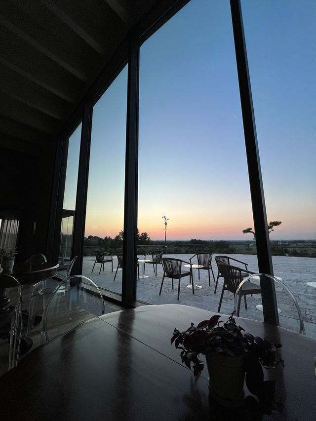 Don’t miss that hilltop breathtaking sunset view