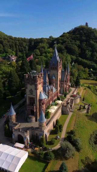 Schloss Drachenburg: A Fairytale Castle Above the Rhine