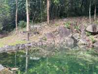 Beautiful hot springs in Ranong