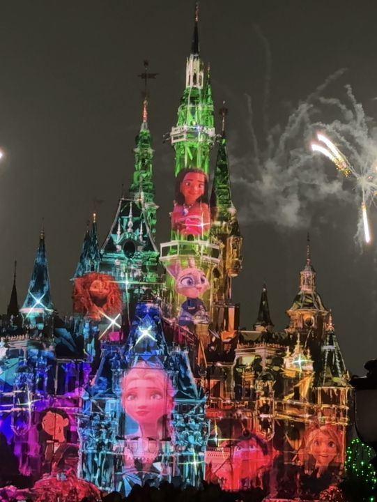 🏰✨ Shanghai Sparkle: Where Magic Kingdom Meets Neon Galaxy!