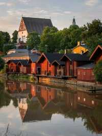 🏘️❄️ “Timeless Charm: My Stroll Through Old Porvoo” ✨🇫🇮