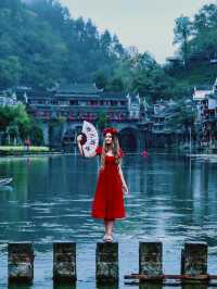 Fenghuang Ancuent Town photo spots 🪭🪷