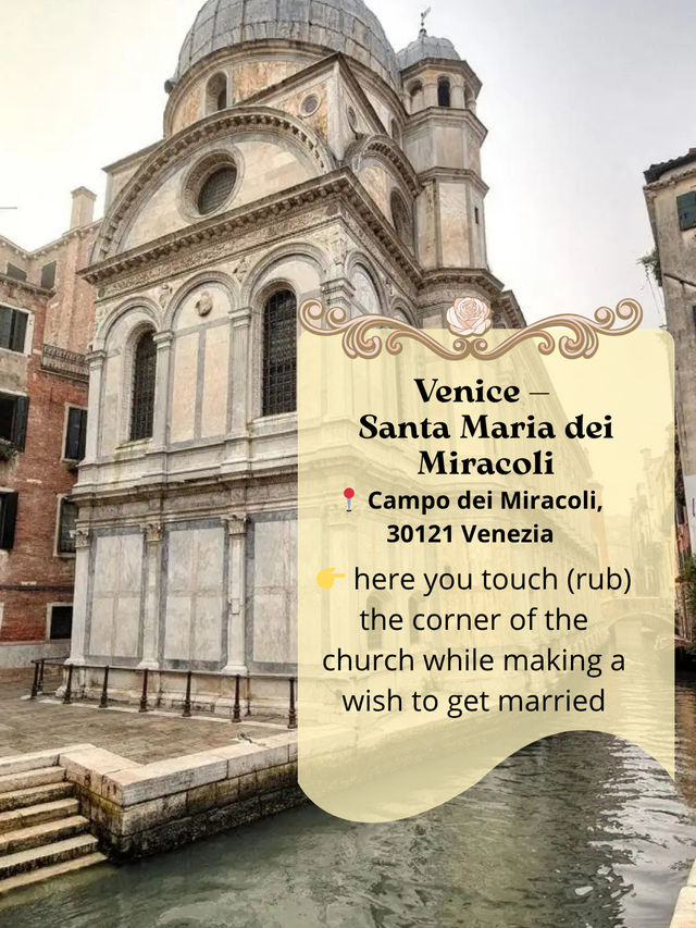 ð Italyâs secret marriage wish spots