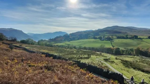 Permata tersembunyi yang menawan di Lake District: Air Terjun Aira Force dan Gowbarrow Fell。 — traveler post in Penrith