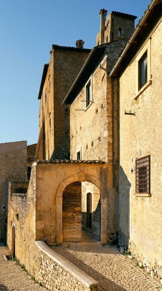 THE HOTEL SCATTERED ACROSS THE ENTIRE VILLAGE.