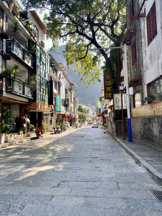 陽朔遇空河新開敏奶油風民宿入住分享