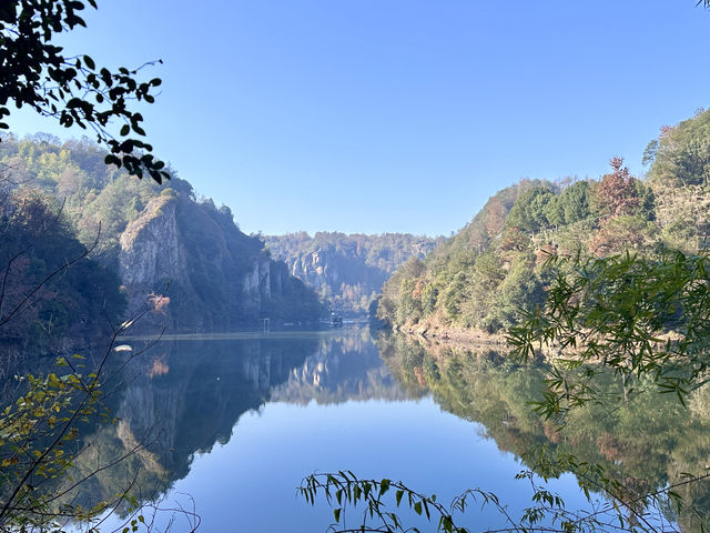 不累的推薦地—天燭湖風景區