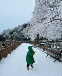 九宮山初雪|武漢周邊不容錯過的霧凇美景