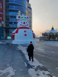 爾濱免費雪人打卡