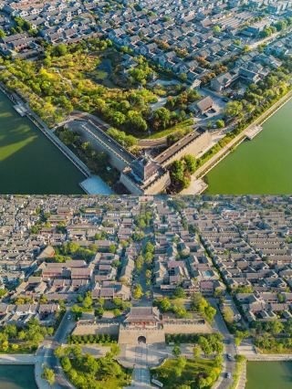 山東聊城·水上古城||這座城被水包圍