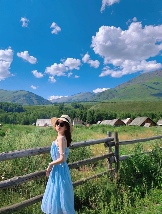 【神的自留地】—— 禾木村落。