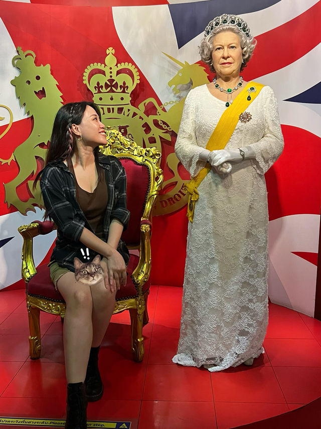 曼谷杜莎夫人蠟像館｜我發誓真的沒有偷親貝克漢姆！