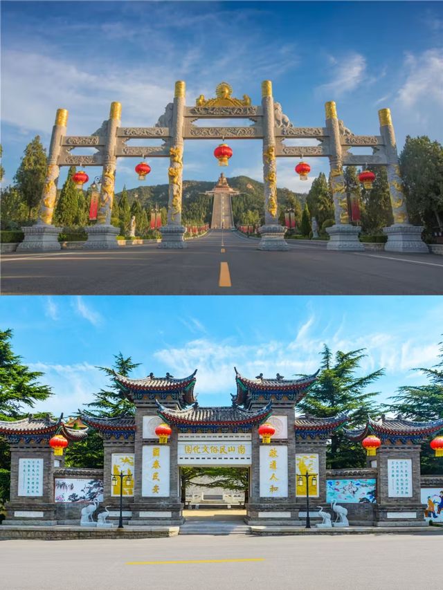 南山大佛，作為一處集佛教文化。