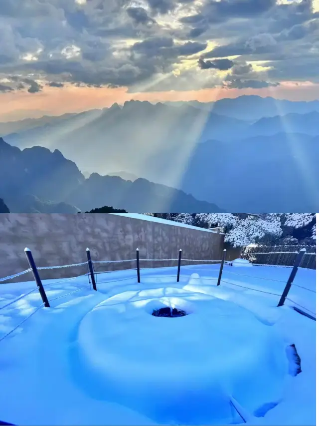 My favorite hotel in Sanqing Mountain | Sunrise, sunset, and the Milky Way.