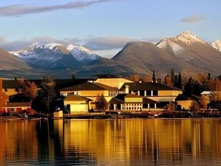 Luxury experience by Lake Anchorage, explore the natural beauty.