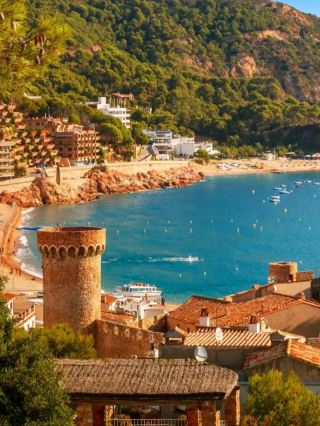 Castillo de Tossa Mar Castle is Must Visit🍁❤️‍🔥💥