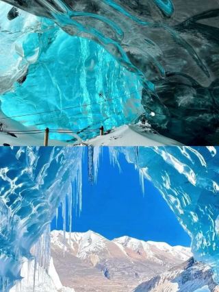 The blue ice caves in Iceland are about to disappear. If you don't come now, you'll miss them...