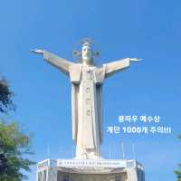 붕따우 예수상 계단 1000개 주의!!!