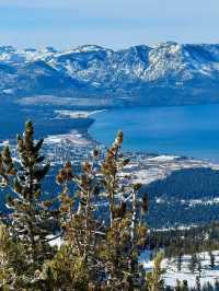 Scenery of Heavenly Ski Resort at Lake Tahoe! 