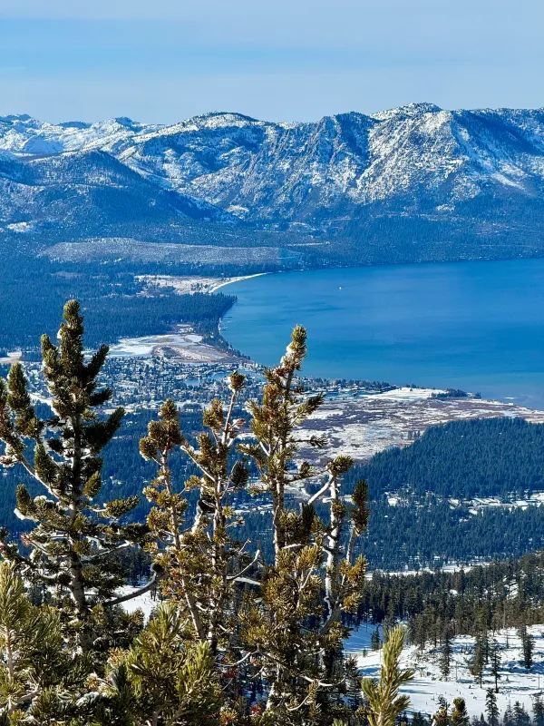 Scenery of Heavenly Ski Resort at Lake Tahoe! 