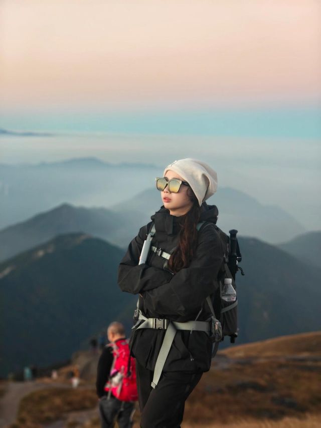 江西贛州齊雲山，雲海日出！星空銀河！。