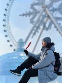 【哈爾濱美景】冬季相約冰雪大世界和鑽石海