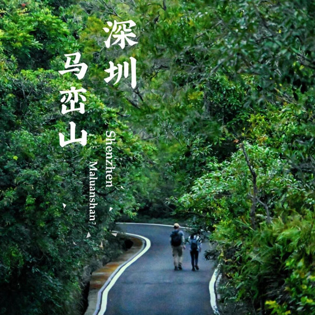 深圳馬巒山✈，絕對驚豔的瀑布