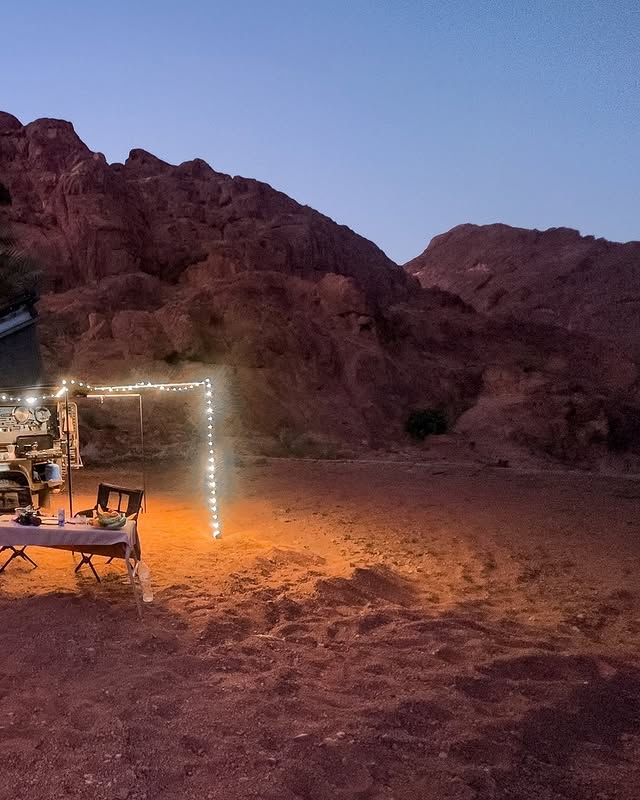 阿聯酋 哈特姆山脈：喺沙漠與山脈之間嘅星空下 