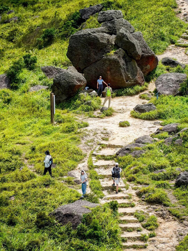 🌄挑戰深圳七娘山，太讚啦！