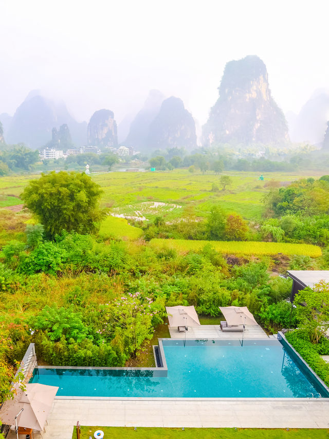 隱藏在陽朔山水中的奢華仙境！聚龍小鎮春日療癒之旅