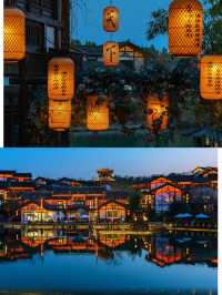 一鎮藏天地，一夜夢千年。來這裡，