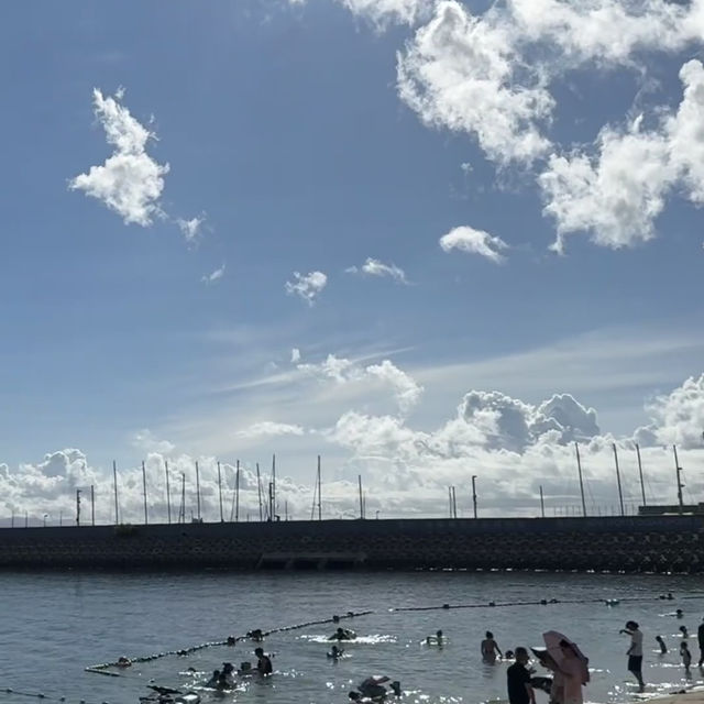 在深圳桔釣沙！後悔沒早點發現這麼美的玻璃海🌊