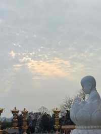 【48米金佛下的治癒之旅｜九江東林大佛超全攻略】