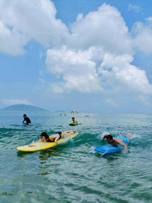 🌊週末衝浪人集合！香港大浪灣初體驗太爽啦！