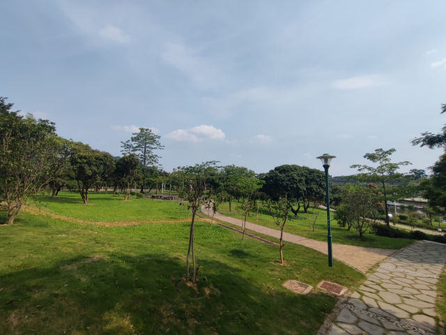 《河畔小憩，遇見公明的慢調時光》