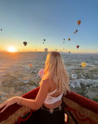 Once-in-a-lifetime experience: "Sleeping in a thousand-year-old cave in Cappadocia."