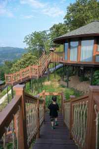 陝南魔幻8D小城慢遊巴厘島同款滑梯民宿