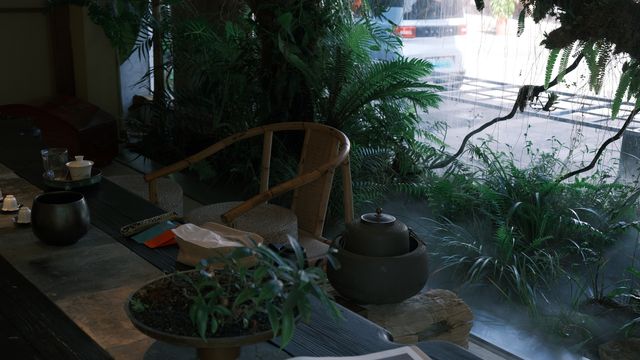 這家民宿不僅住宿絕，茶室更絕！