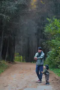 成都周邊一日往返，個不廢腿的彩林秘境