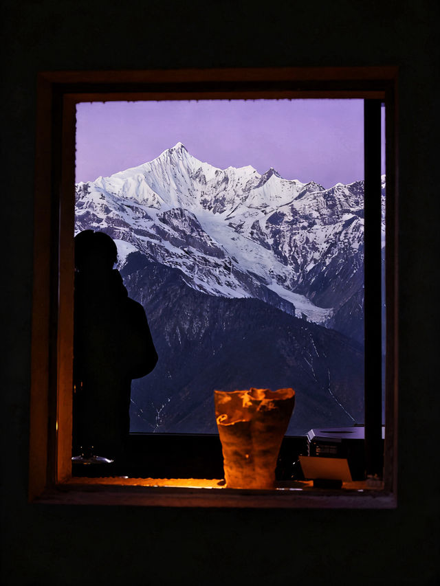 不是國外，這是梅里雪山的泊度酒店！！