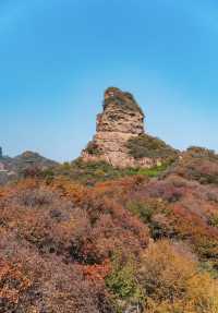 誰說看紅葉一定要去日本？河北這座小三峽美炸了！