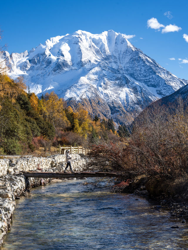 在川西，拍到了我的人生照片～