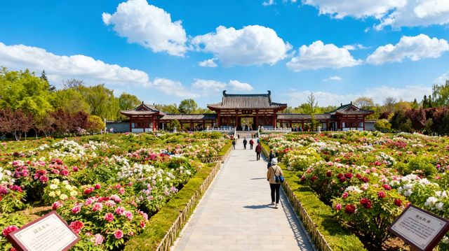 古台聽戲·園林雅韻​. 竹徑通幽·清暑閒亭