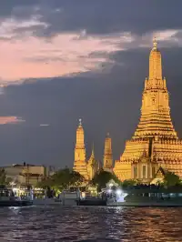 雖然今天曼谷下雨,但是還是看到了日落