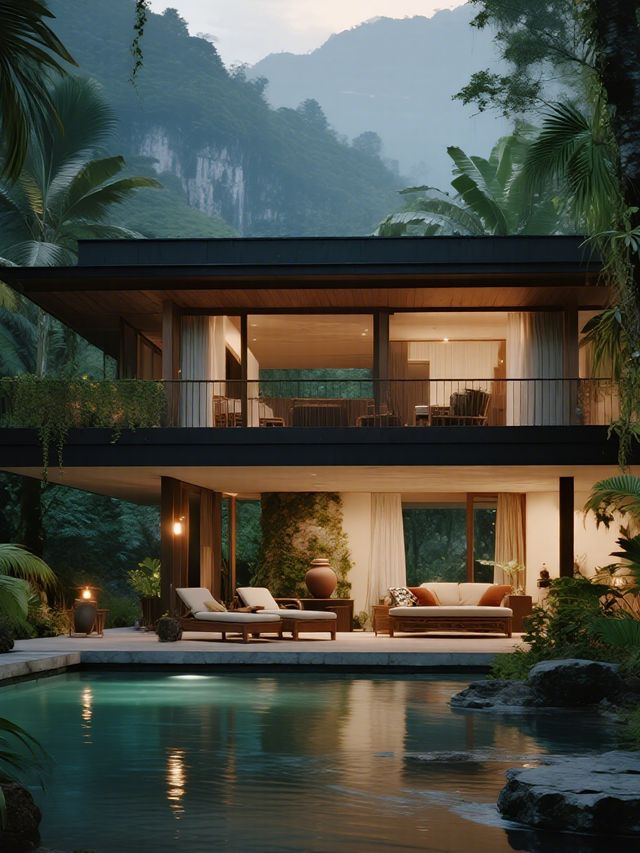 西雙版納親子遊！雨林江景villa超惬意