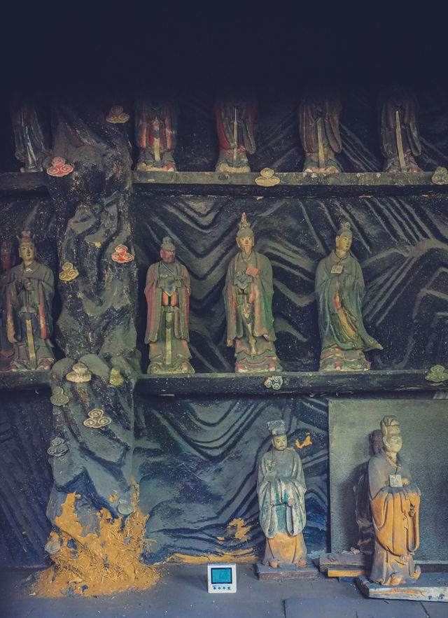 首次曝光，99%的人沒見過—明代道教全堂塑像