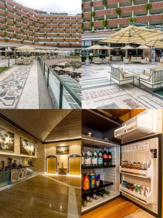 로마 | 이 호텔은 산꼭대기에 숨겨진 호화 보물  
호텔: 로마 카발레리 월도프 호텔  
주소: Via A