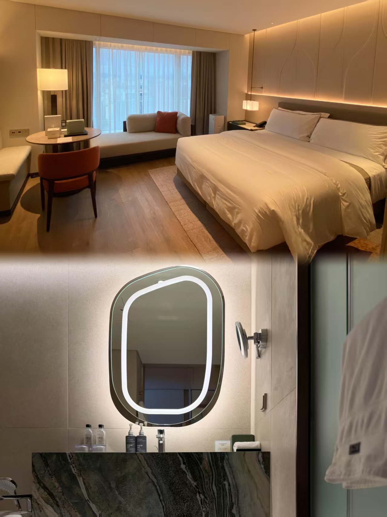 The Westin Josun Seoul

🌿 The moment I first stepped into the lobby

That day, dragging my suitcase from Samseong Station, I saw this glass curtain wall building glowing warmly under the sunset from afar. The moment I pushed the door open, I completely relaxed—not the kind of intimidating luxury, but like walking into the home of an old friend who truly understands life. When the front desk lady checked me in, she handed me a warm cup of schisandra tea, sweet and sour, instantly washing away the fatigue of the journey.

🏋️ The wellness facilities completely won me over

Honestly, half the reason I chose this hotel was because of that pool. I got up at six the next morning; the pool is on a high floor, and morning light poured through the floor-to-ceiling windows, with the entire Seoul skyline right before my eyes. The water temperature was just right. After swimming about twenty laps, I went to the sauna next door for a steam—the scent of pinewood still lingers in my memory. The gym equipment was comprehensive, and there were few people, so no need to wait for machines, which felt great. The biggest surprise was their meditation room—I sat there for ten minutes and actually calmed my mind.

🛏️ Those little joys in the room

I stayed in a high-floor guest room; the bed was the Westin’s signature Heavenly Bed. The moment I lay down, I knew I’d sleep well that night. The bathroom was spacious, and the white tea series toiletries smelled very clean. One detail really touched me—when I returned to the room at night, I found the turndown service had left a small bottle of lavender essential oil spray on the bedside table, along with a handwritten card saying "Wishing you a good night's sleep." That feeling of being cared for is more moving than any luxurious decoration.

📍 The location is truly unbeatable

The hotel is right in Samseong-dong, Gangnam District, just a five-minute walk from Exit 5 of Samseong Station on Subway Line 2. COEX Mall is right downstairs, with the Starfield Library inside—I spent two consecutive nights sitting there reading. It’s a ten-minute walk to Bongeunsa Temple, where you can listen to the morning bell. If you want to shop, Hyundai Department Store and the luxury brand street in Cheongdam-dong are nearby, just a taxi ride away at base fare. For attractions like Gyeongbokgung Palace and Myeongdong, the subway goes directly, taking about half an hour.

💡 A few practical tips

I recommend choosing the Western breakfast; the freshly made eggs Benedict are very good. If you’re a light sleeper, request a room facing inward—though the street-facing side has a nice view, there can be occasional traffic noise at night. There’s an airport bus stop right at the hotel entrance, making it very convenient to get to Incheon Airport. Also, don’t forget to check out the executive lounge on the top floor; the sunset with snacks in the evening is worth the price.

After this stay, I’m already thinking about when I’ll come back next. Some hotels just become a landmark in your heart after one visit.