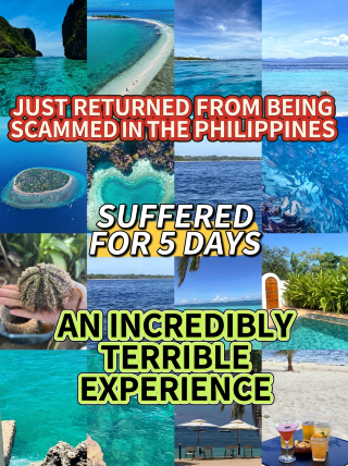 I'm back from being ripped off in the Philippines. 5 days of suffering, a terrible experience that drove me to collapse…