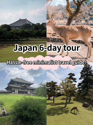 6天玩轉日本保姆級攻略，快收藏起來